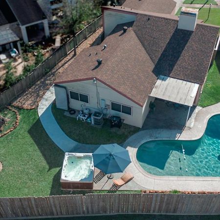 1976Houstongem Luminous Pvtpool & Hottub Dt20Mins For Lrg Families 6Beds 2Bath Villa Екстериор снимка
