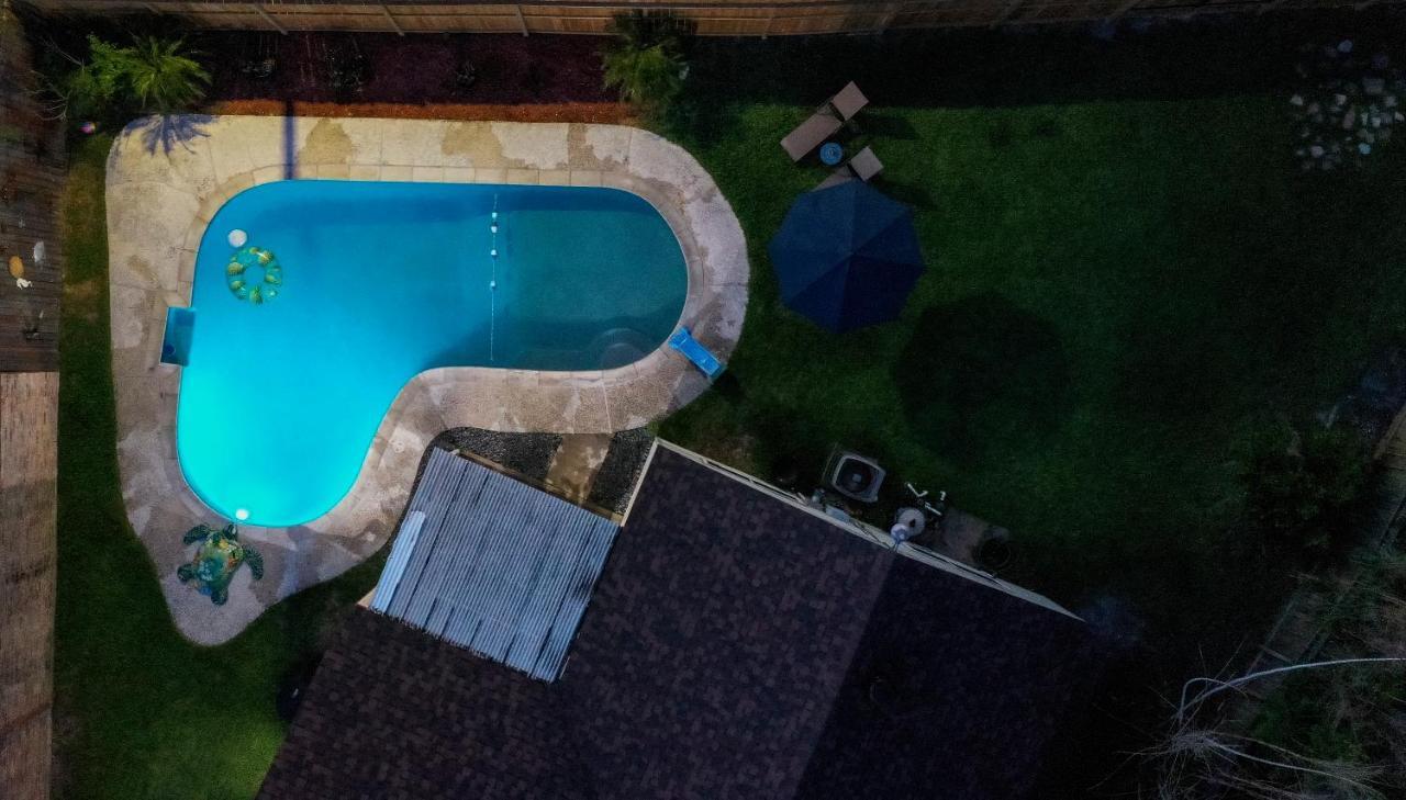 1976Houstongem Luminous Pvtpool & Hottub Dt20Mins For Lrg Families 6Beds 2Bath Villa Екстериор снимка
