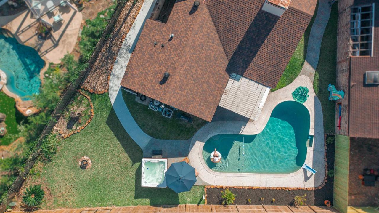 1976Houstongem Luminous Pvtpool & Hottub Dt20Mins For Lrg Families 6Beds 2Bath Villa Екстериор снимка